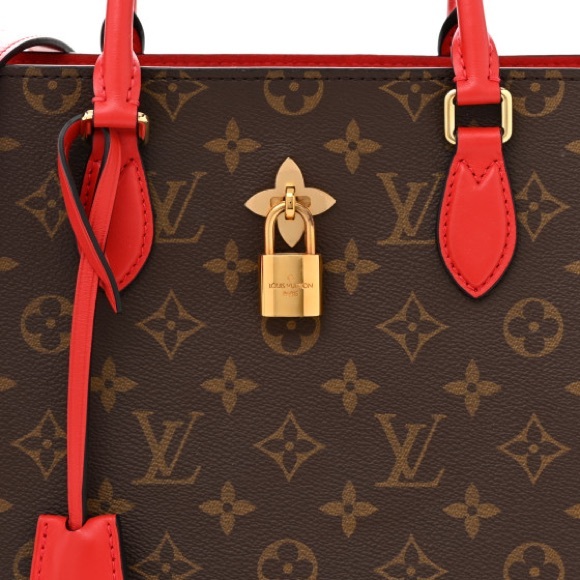 Louis Vuitton monogram flower tote cloth handbag - Picture 16 of 16